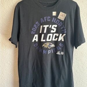 H&M Black AFC North Champions Tee